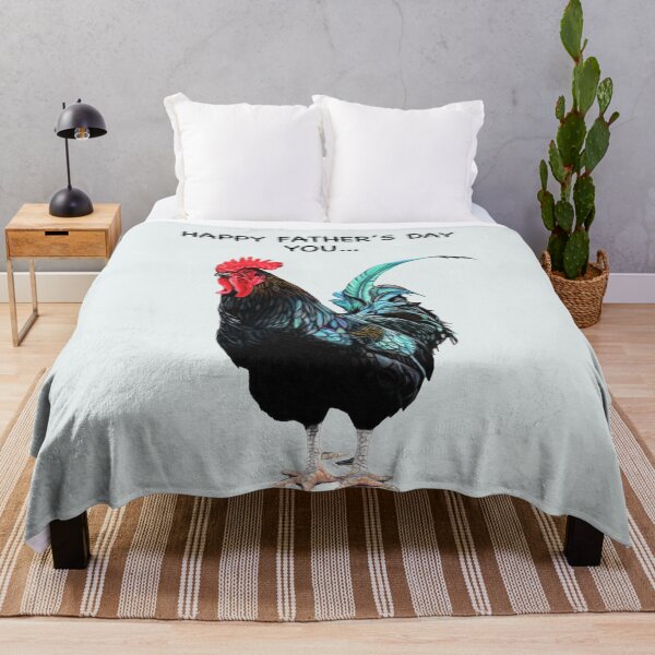 Item preview, Happy Father's Day Cockerel designed and sold by IslesArt.