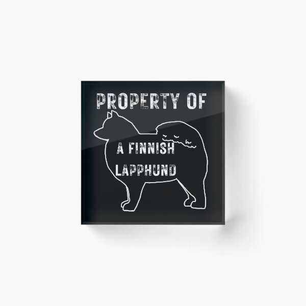 Item preview, I BELONG TO A FINNISH LAPPHUND designed and sold by FLCNSW.