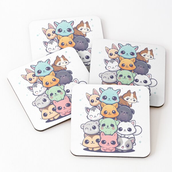 Item preview, Adorable Kawaii Animals designed and sold by NicolasGlowArt.