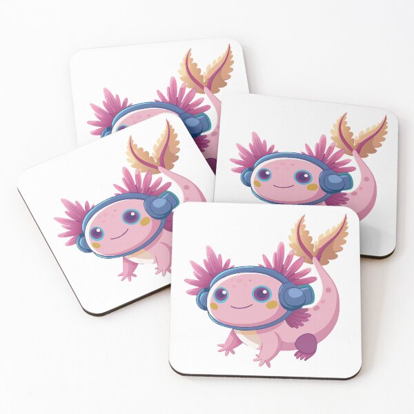 Item preview, Melodic Swim Axolotl's Aquatic Beats designed and sold by omerfdln34.
