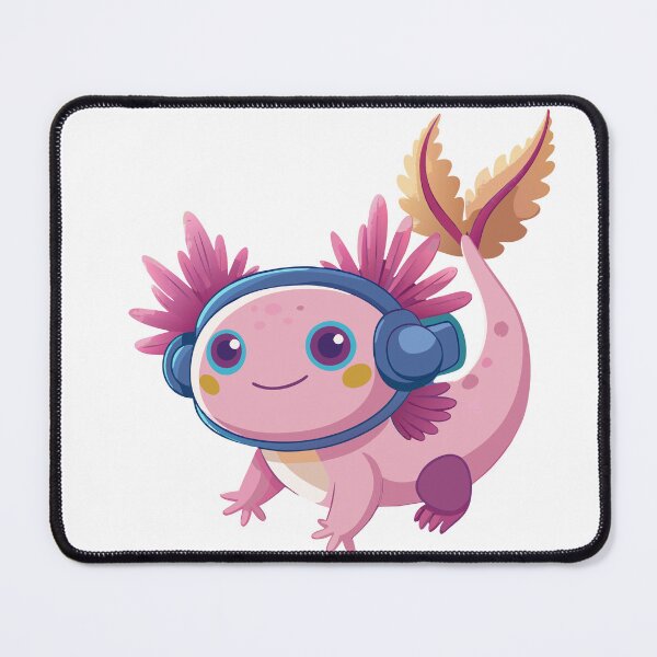 Item preview, Melodic Swim Axolotl's Aquatic Beats designed and sold by omerfdln34.