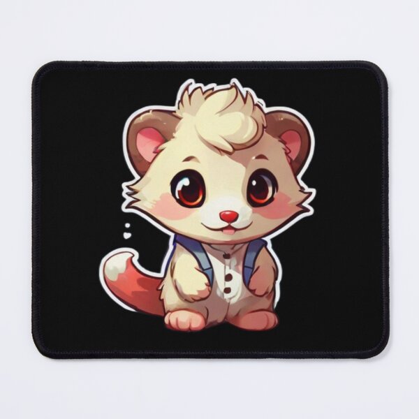Item preview, Overjoyed Chibi Ferret designed and sold by products4urduke.