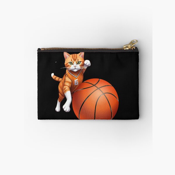 Item preview, Feline Frenzy: Basketball Players Turned Cat Athletes designed and sold by CustomTeeCraft.