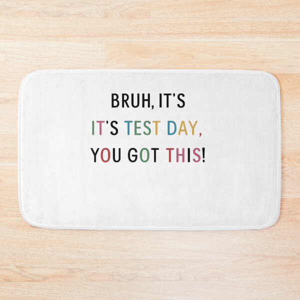 Item preview, Funny Testing Day Teacher Gift Retro Bruh It’s Test Day You Got This Testing Day Teacher Vintage for Test Day You Got This Testing Day Teacher designed and sold by Kiraz771s.