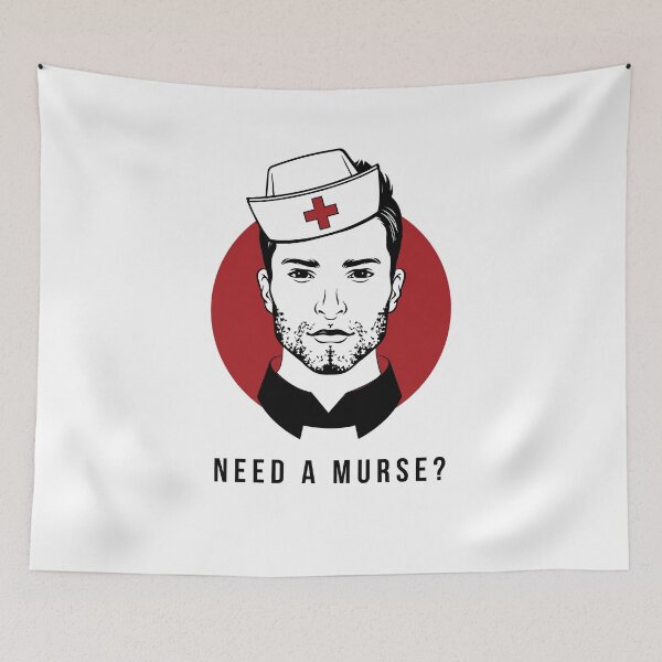 Item preview, Murse / Male Nurse / Need a Murse? / Mursing / Man Nurse designed and sold by Scionlifepal.