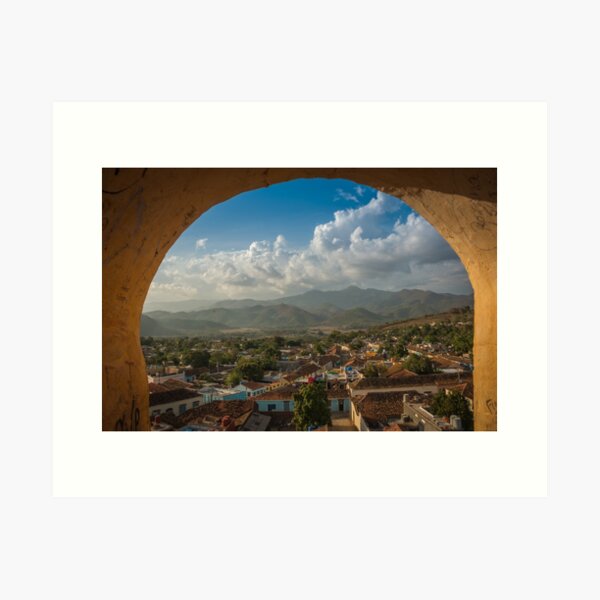 Item preview, The belltower cityview of Trinidad | Cuba Travel Photography designed and sold by ShotsByLau.