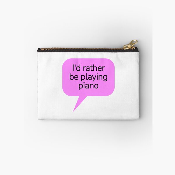 Item preview, Id rather be playing piano - piano player designed and sold by Inspirationmotivation.