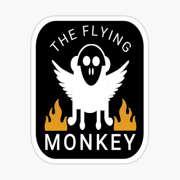 Item preview, Flying monkey designed and sold by vibeno1.