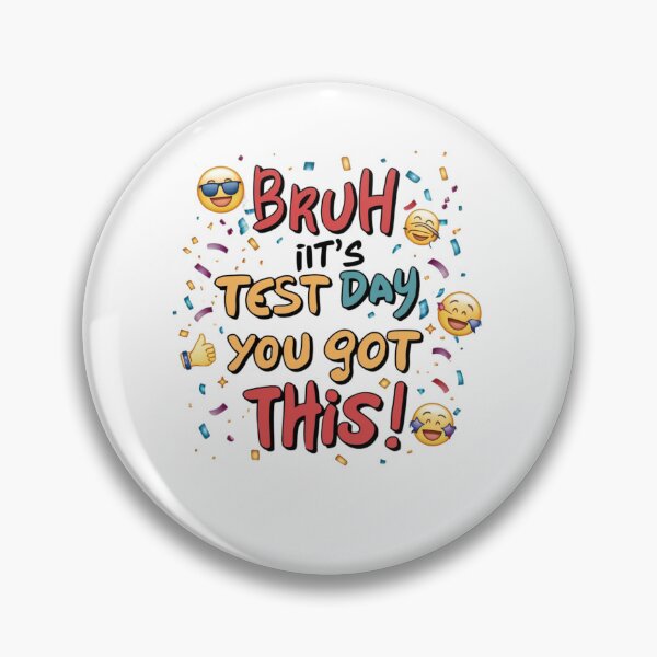 Item preview, Encouraging Test Day Funny Testing Day Teacher Gift Retro Bruh It’s Test Day You Got This Testing Day Teacher Vintage for Test Day You Got This Testing Day Teacher designed and sold by Kiraz771s.
