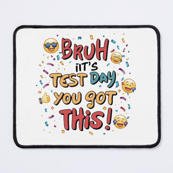 Item preview, Encouraging Test Day Funny Testing Day Teacher Gift Retro Bruh It’s Test Day You Got This Testing Day Teacher Vintage for Test Day You Got This Testing Day Teacher designed and sold by Kiraz771s.