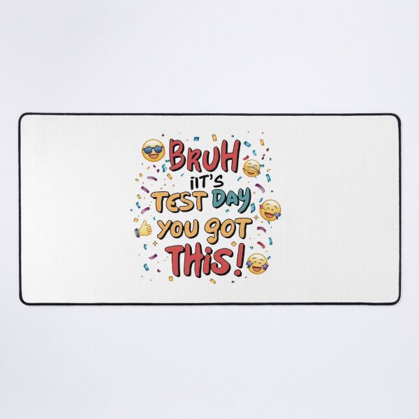 Item preview, Encouraging Test Day Funny Testing Day Teacher Gift Retro Bruh It’s Test Day You Got This Testing Day Teacher Vintage for Test Day You Got This Testing Day Teacher designed and sold by Kiraz771s.