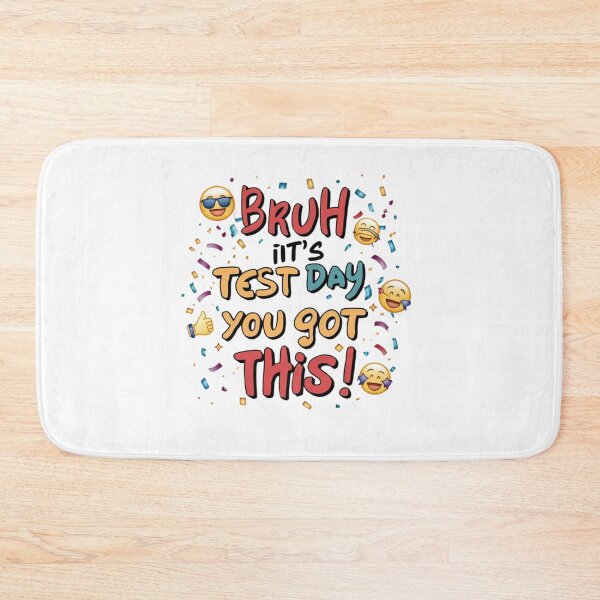 Item preview, Encouraging Test Day Funny Testing Day Teacher Gift Retro Bruh It’s Test Day You Got This Testing Day Teacher Vintage for Test Day You Got This Testing Day Teacher designed and sold by Kiraz771s.