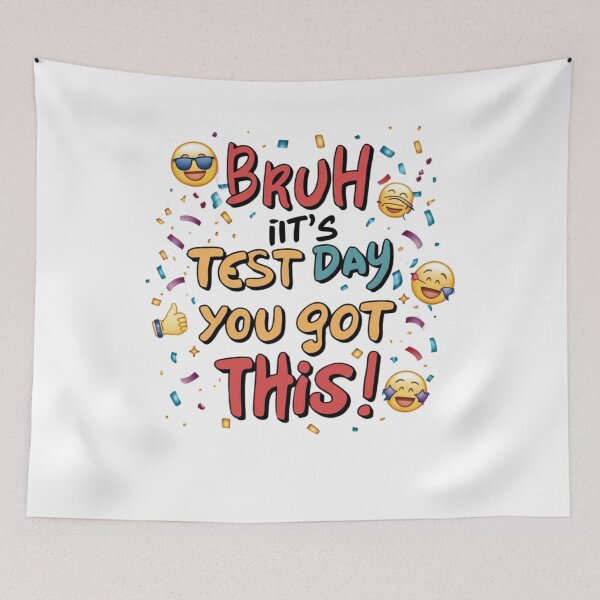 Item preview, Encouraging Test Day Funny Testing Day Teacher Gift Retro Bruh It’s Test Day You Got This Testing Day Teacher Vintage for Test Day You Got This Testing Day Teacher designed and sold by Kiraz771s.