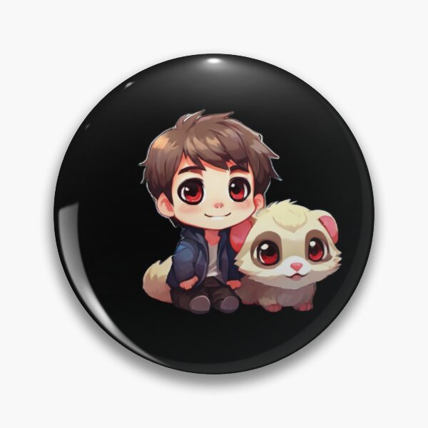 Item preview, Overjoyed Chibi Ferret designed and sold by products4urduke.
