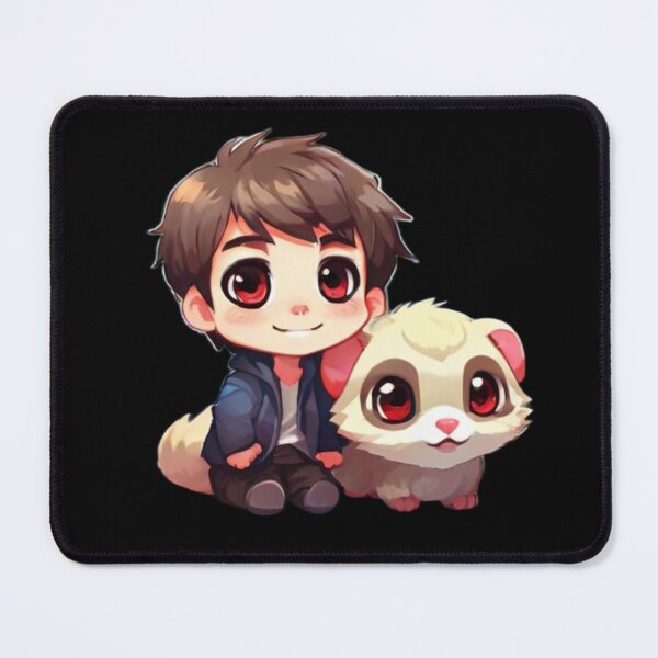 Item preview, Overjoyed Chibi Ferret designed and sold by products4urduke.