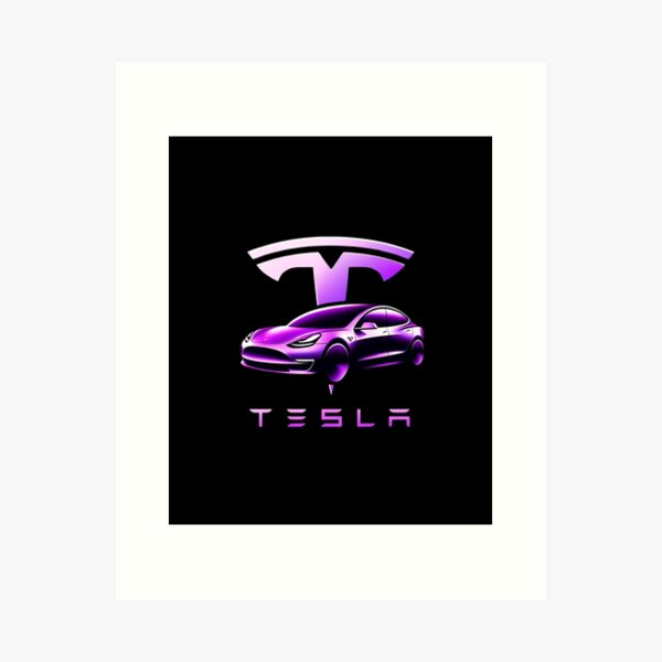 Item preview, Tesla-Logo designed and sold by TEEJAMBOREE.