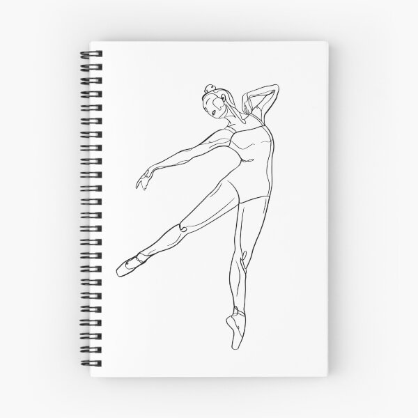 Item preview, Prima Ballerina dance minimalistic art  designed and sold by Hopefulpixel.