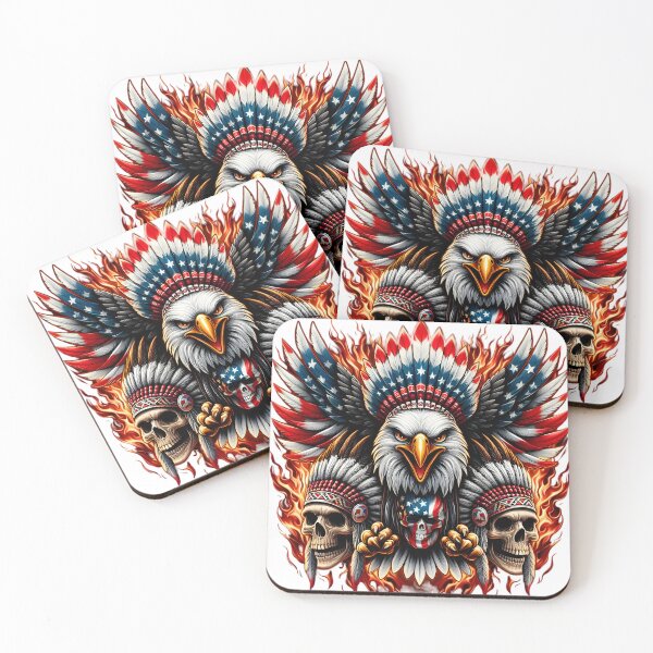 Item preview, American patriotic eagle designed and sold by rajdigitalarts.