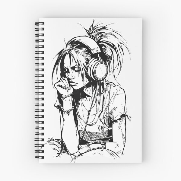 Item preview, Monochrome Angst designed and sold by Retro Type.