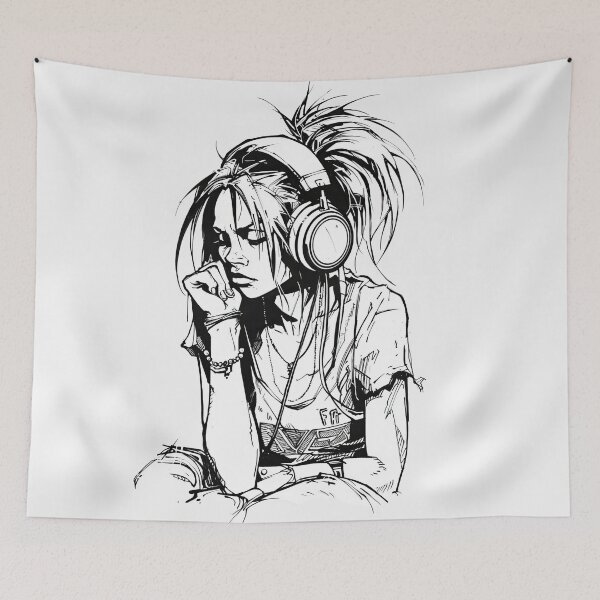 Item preview, Monochrome Angst designed and sold by Retro Type.