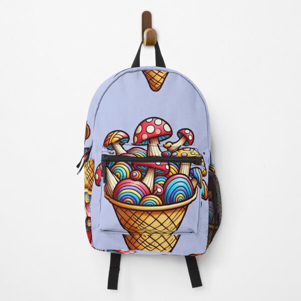 Item preview, ice cream cone with candy mushrooms 2 designed and sold by Mike Kiev art.