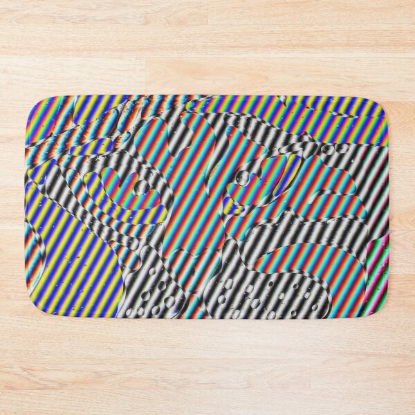 Item preview, Striped cat Abstraction designed and sold by Gluecknika.