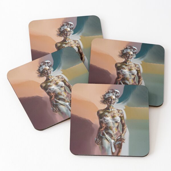 Item preview, Expressive Abstract Art: Bold Brushstrokes of Female Figures designed and sold by MarinaFila.