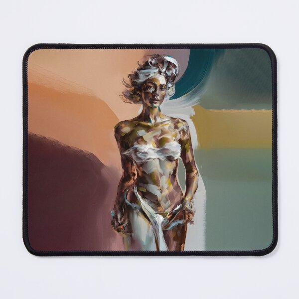 Item preview, Expressive Abstract Art: Bold Brushstrokes of Female Figures designed and sold by MarinaFila.