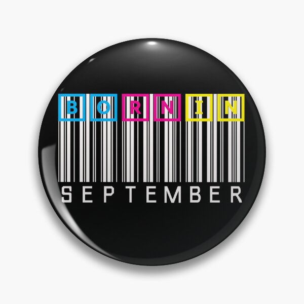 Item preview, BORN IN SEPTEMBER designed and sold by LiscaGraphicArt.