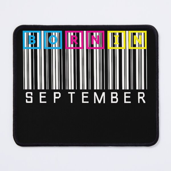 Item preview, BORN IN SEPTEMBER designed and sold by LiscaGraphicArt.
