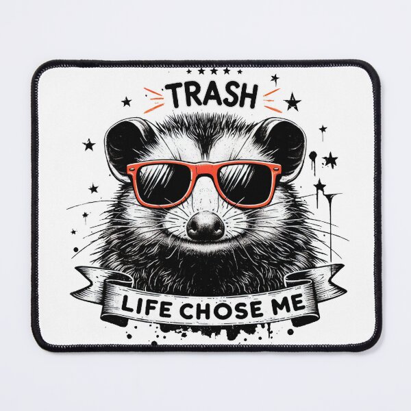 Item preview, Trash Life Opossum: Stylish Shades designed and sold by Slick-Waffles.