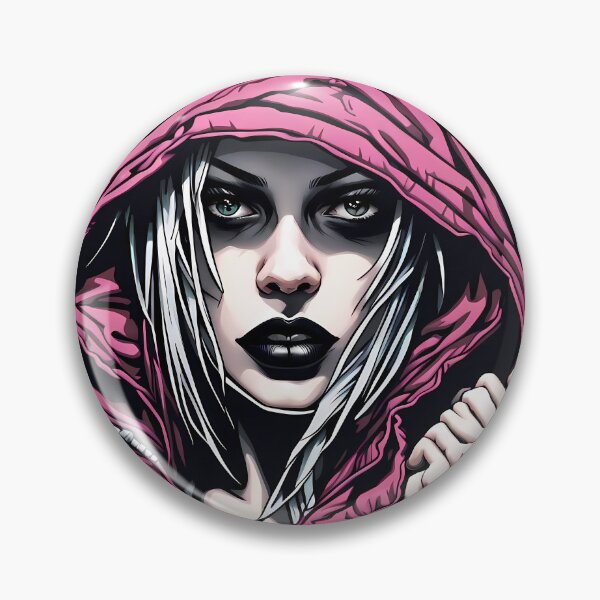 Item preview, Woman with hood illustration/vector art designed and sold by Salimgor Hangaround Music.