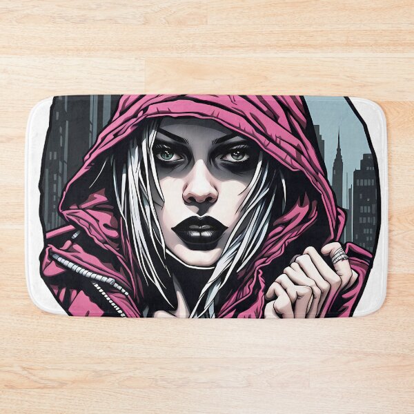 Item preview, Woman with hood illustration/vector art designed and sold by Salimgor Hangaround Music.