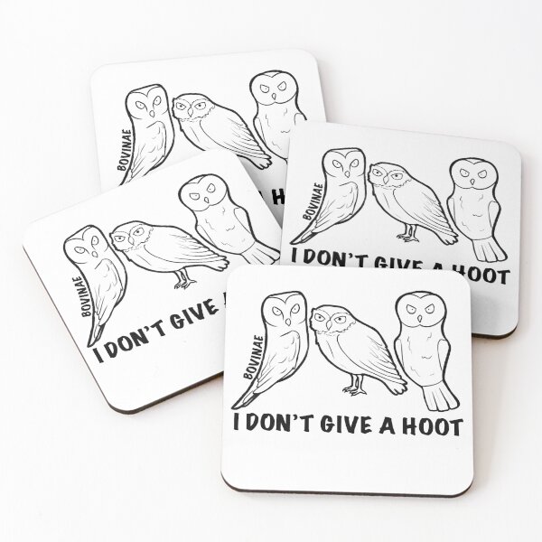 Item preview, Copy of I Don’t Give A Hoot Outline designed and sold by Bovinae Art.