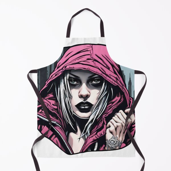 Item preview, Woman with hood illustration/vector art designed and sold by Salimgor Hangaround Music.