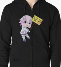 Nep Nep Zipped Hoodie