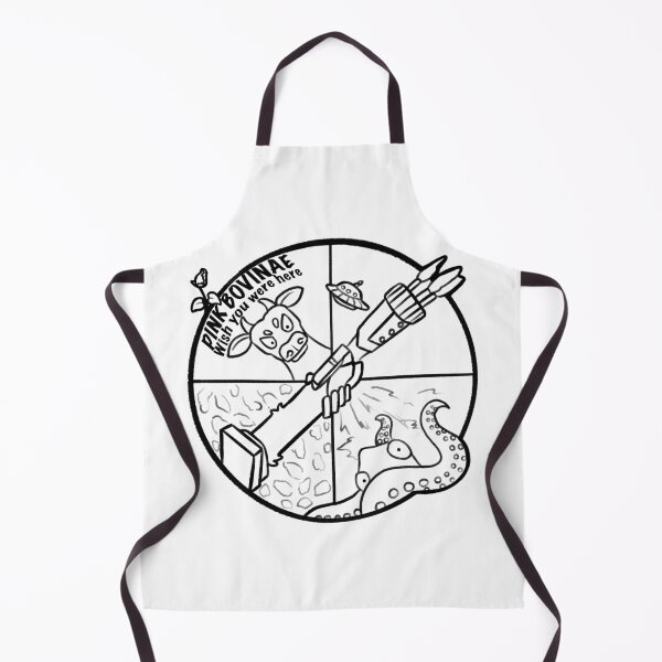 Item preview, Copy of Pink Bovinae Wish You Were Here Outline designed and sold by Bovinae Art.
