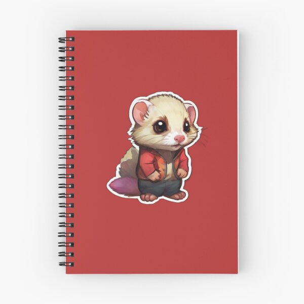 Item preview, Overjoyed Chibi Ferret designed and sold by products4urduke.