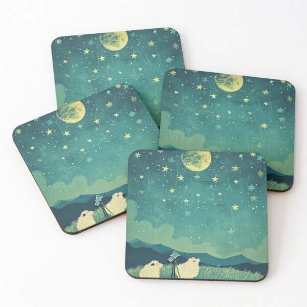Item preview, Dreamy Sheep Stargaze designed and sold by cute-animals99.