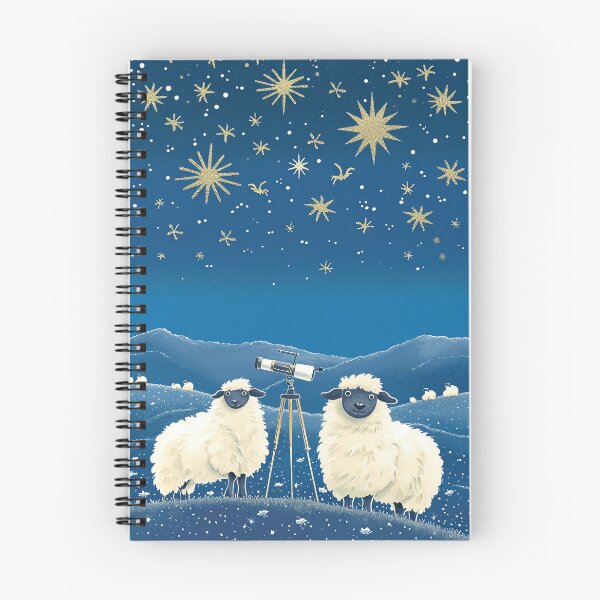 Item preview, Dreamy Sheep Stargaze designed and sold by cute-animals99.