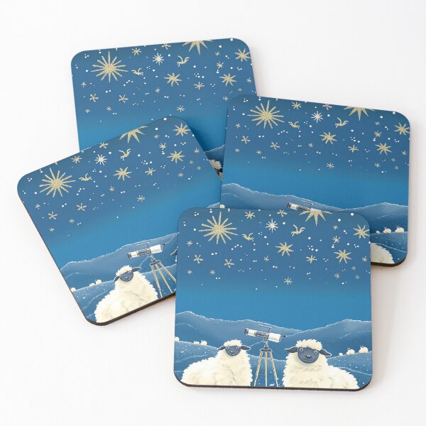 Item preview, Dreamy Sheep Stargaze designed and sold by cute-animals99.