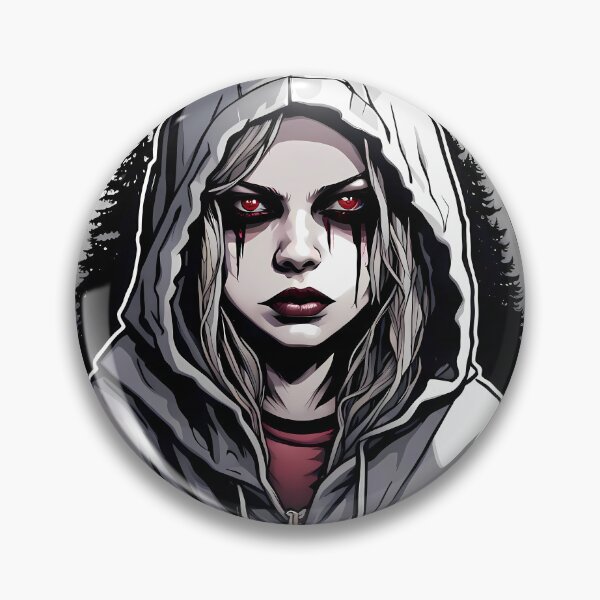 Item preview, Modern female vampire illustration/vector art designed and sold by Salimgor Hangaround Music.