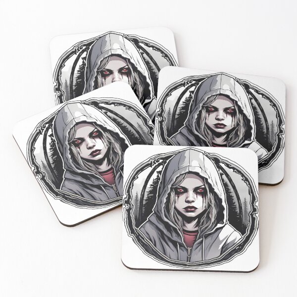 Item preview, Modern female vampire illustration/vector art designed and sold by Salimgor Hangaround Music.