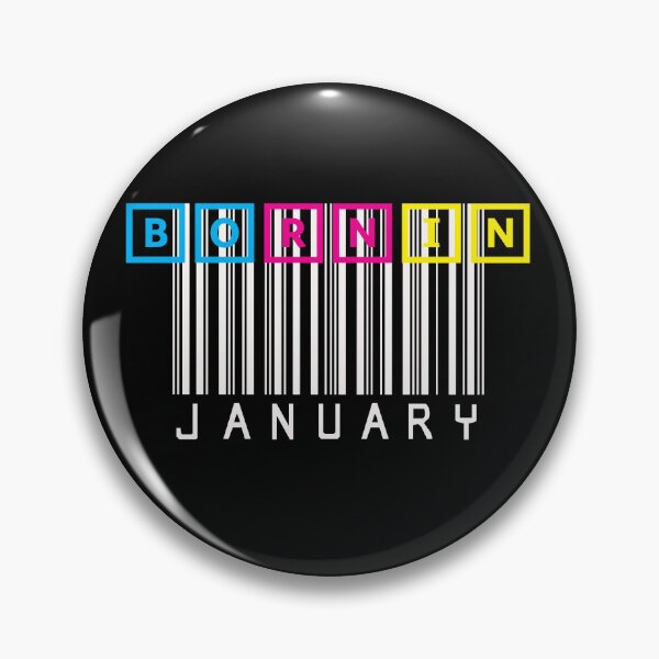 Item preview, BORN IN JANUARY designed and sold by LiscaGraphicArt.