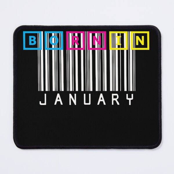 Item preview, BORN IN JANUARY designed and sold by LiscaGraphicArt.