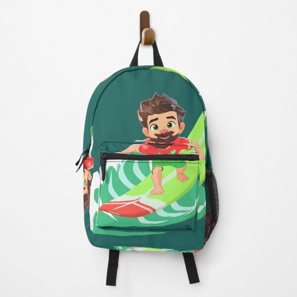 Item preview, Beard Baby Surfer Cartoon designed and sold by Teeseas Wave.