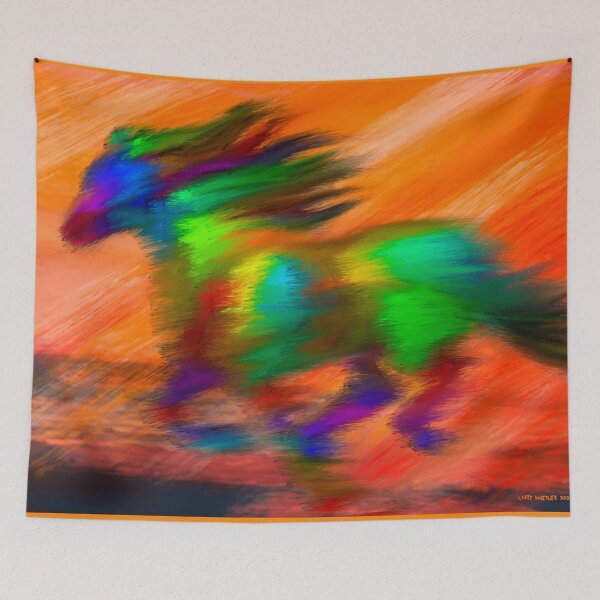 Item preview, The Kaleidoscope Horse designed and sold by TheArtCave.