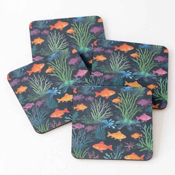 Item preview, Sea organisms and coral reef ecosystem design print design  designed and sold by Anshu3813.