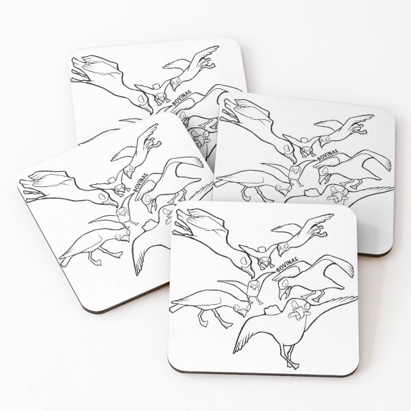 Item preview, Mad Seagull Outline designed and sold by Bovinae Art.