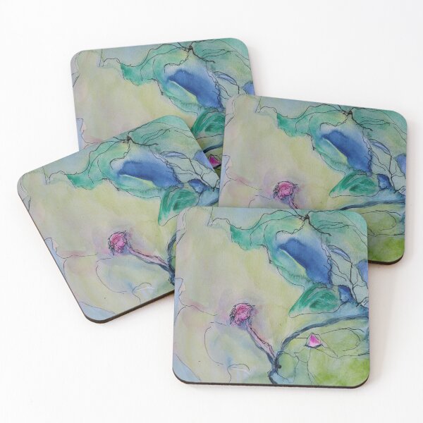 Item preview, Abstract breathing delicate spring design designed and sold by margikunst.